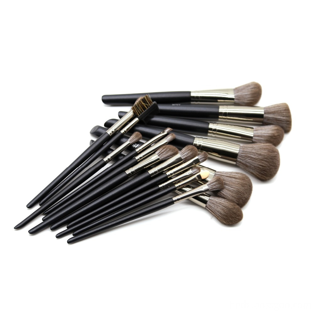 14 Pcs Black Makeup Brush Set 4