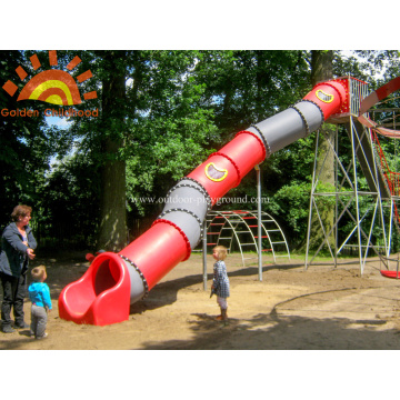 Play Set Playground Backyard Tube Slide For Sale