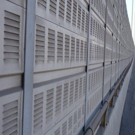 Powder Coated Sound Highway Noise Barrier