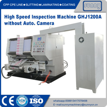 Label inspection machine for printing film
