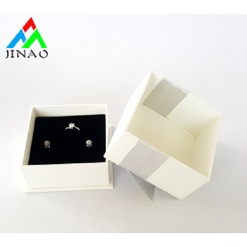Wholesale Paper Ring Custom Jewelry Box with ribbon
