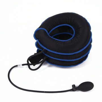 3 Layers Adjustable Inflatable Cervical Neck Traction Collar