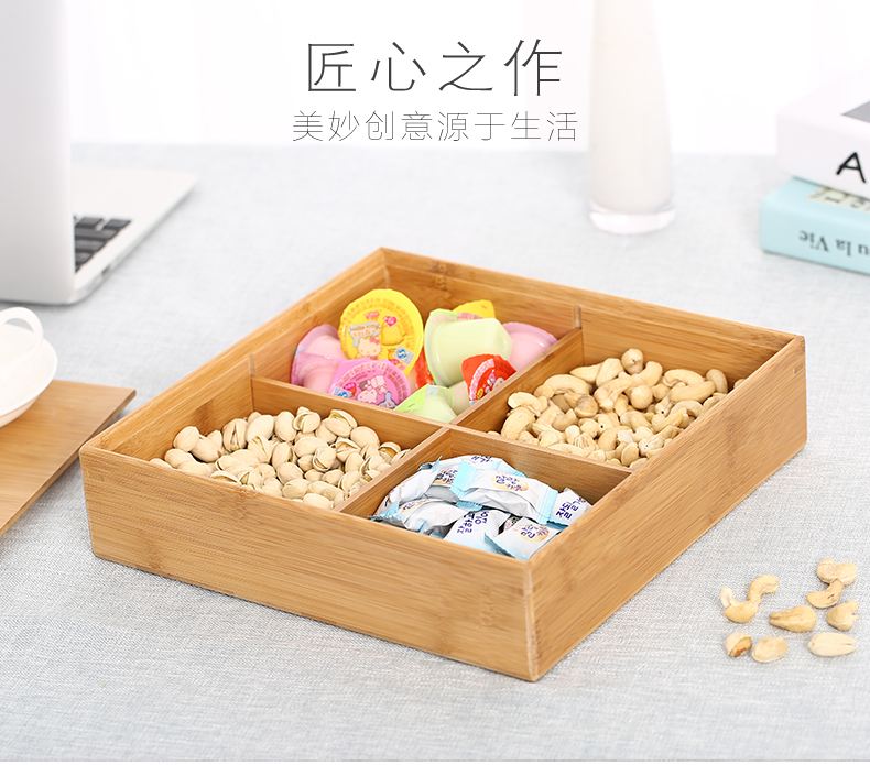 Candy Gift Bamboo Packaging Box