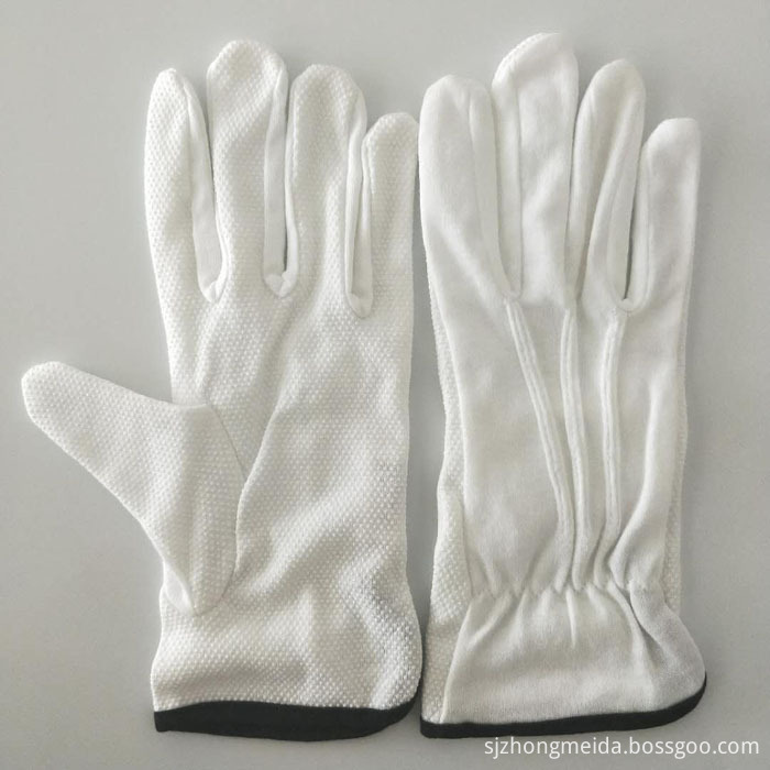 White Sure Cotton Gloves 11