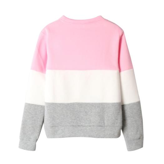 Spring Women's Letter Printed Velvet Pullovers Sweatshirts