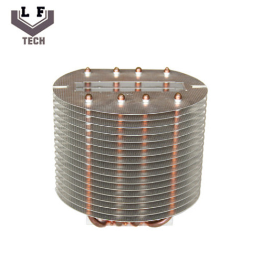 OEM Aluminum Copper Pipe Heatsink