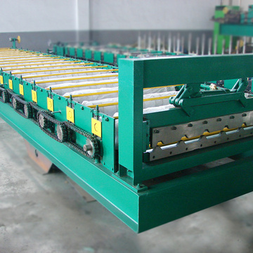 Professional customized length roof ridge cap press machine