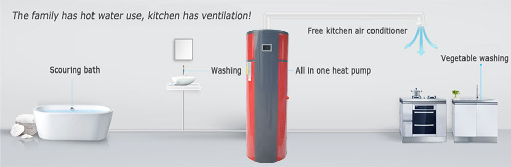 Household Shower Heat Pump