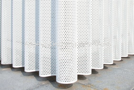 Perforated Mesh Cladding