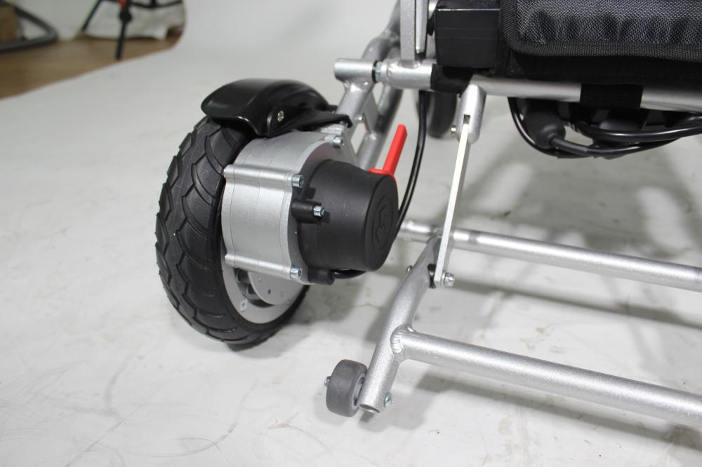 Folding Electric Wheelchair with Lithium Cell