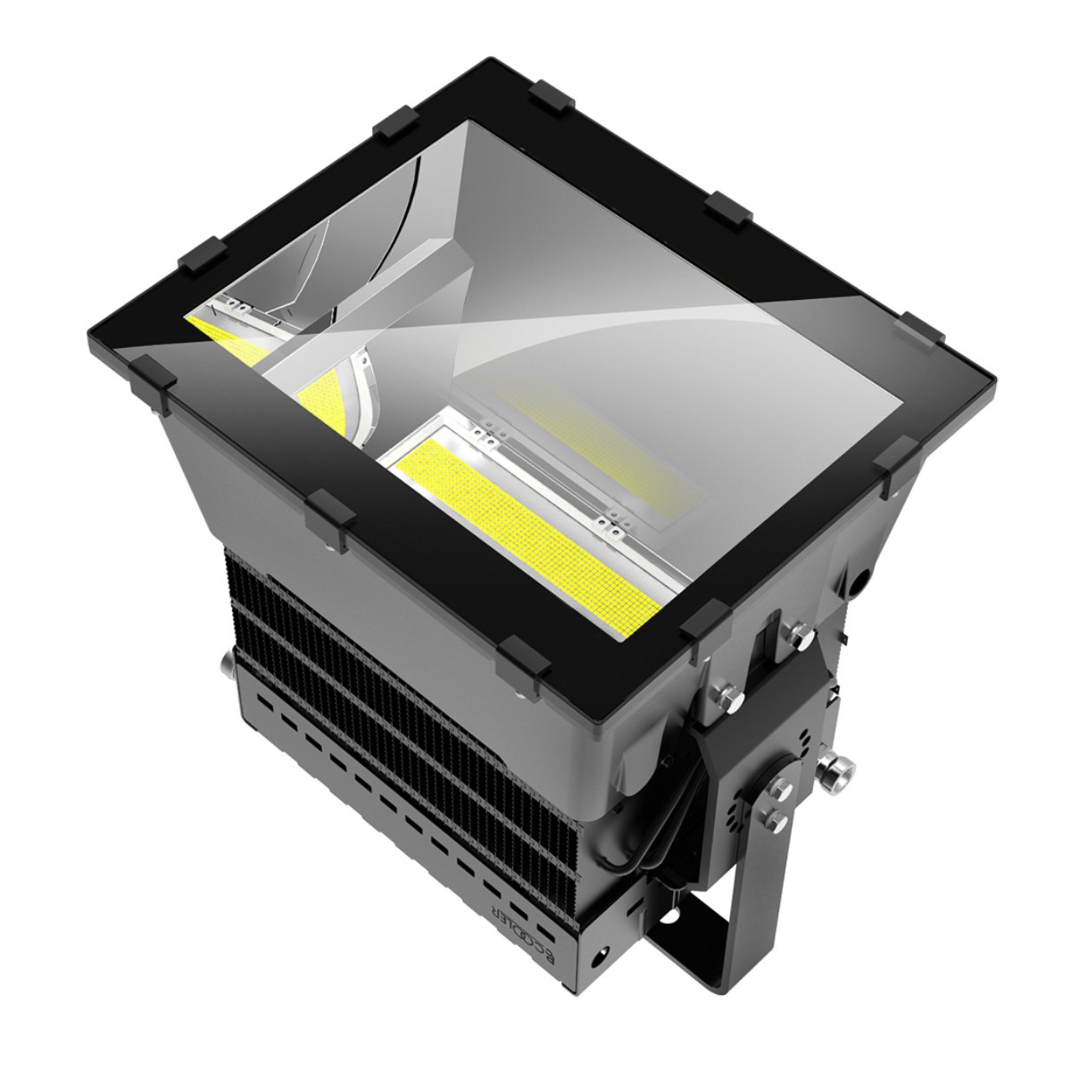 100000lm City Square LED Floodlight 1000w Outdoor LED Lamp Meanwell Driver Cree Chip (1)
