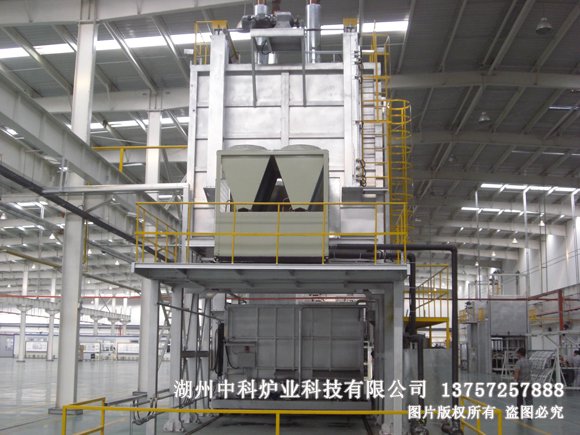 Aluminium heat treatment furnace