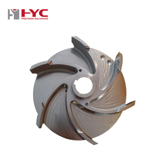 Custom-made precision stainless steel turbine