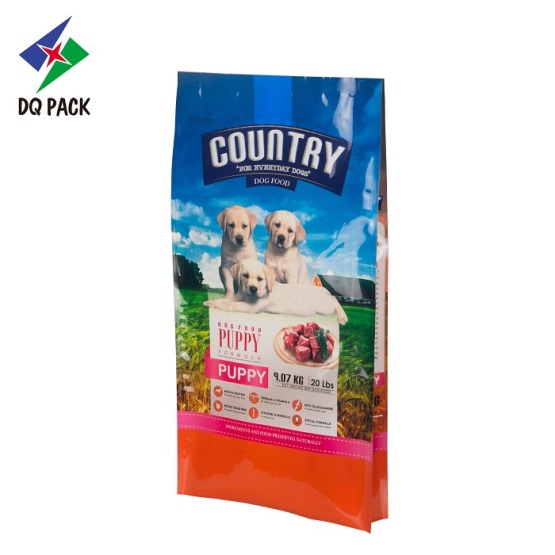 Flexible packaging plastic dog food bags