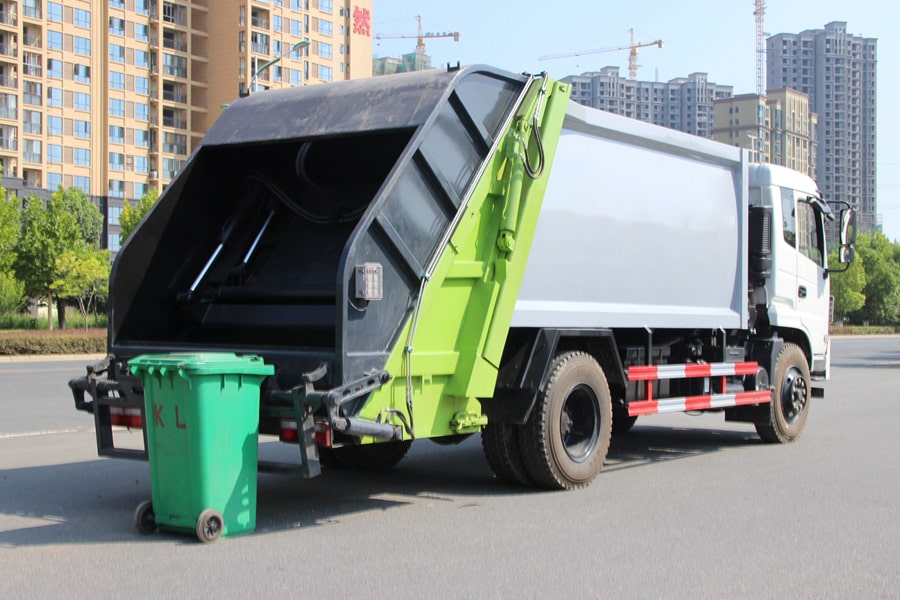 Truck Of Waste Management Factory
