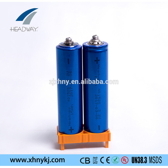 Rechargeable lithium iron phosphate battery 38120S 3.2v 10ah