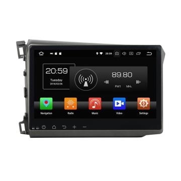 10.1 inch Deckless Car DVD For Civic 2012