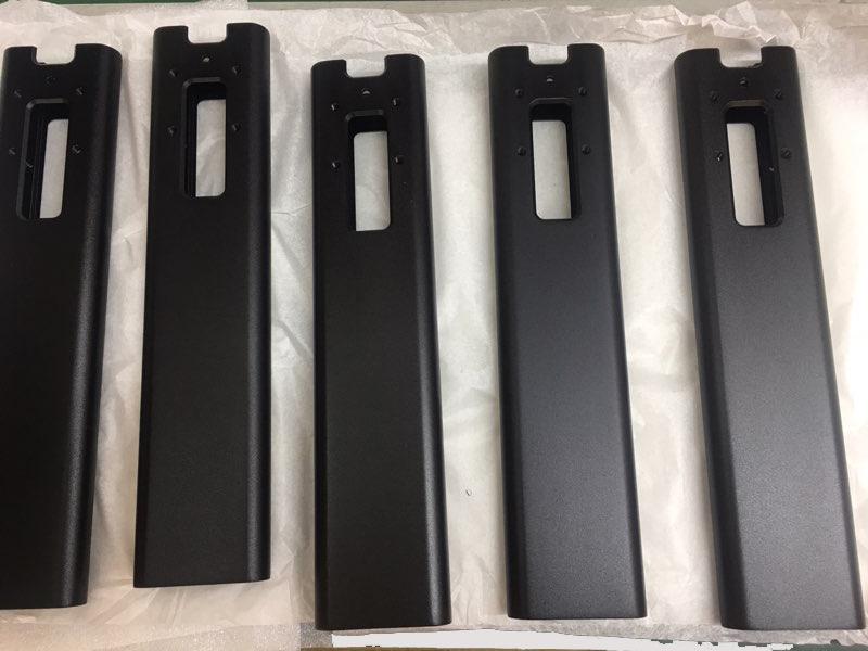 extrusion supports profile anodizing black