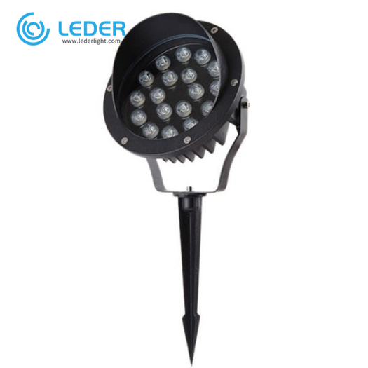 LEDER Dimmable Aluminum Black CREE LED Spike Light