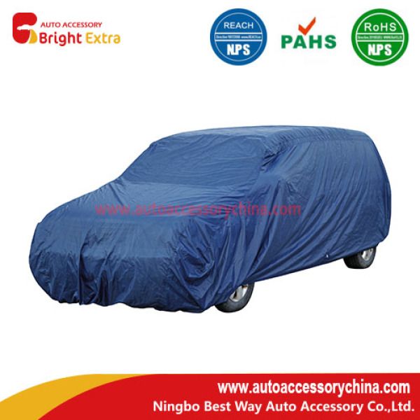 Blue Polyester Van/SUV Car Cover