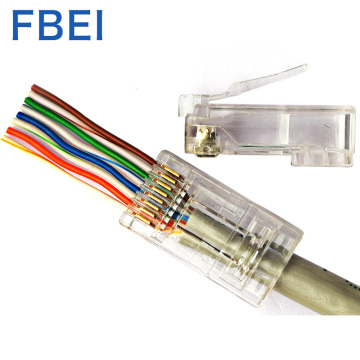 Hot selling 1.2MM EZ Cat6A utp connector