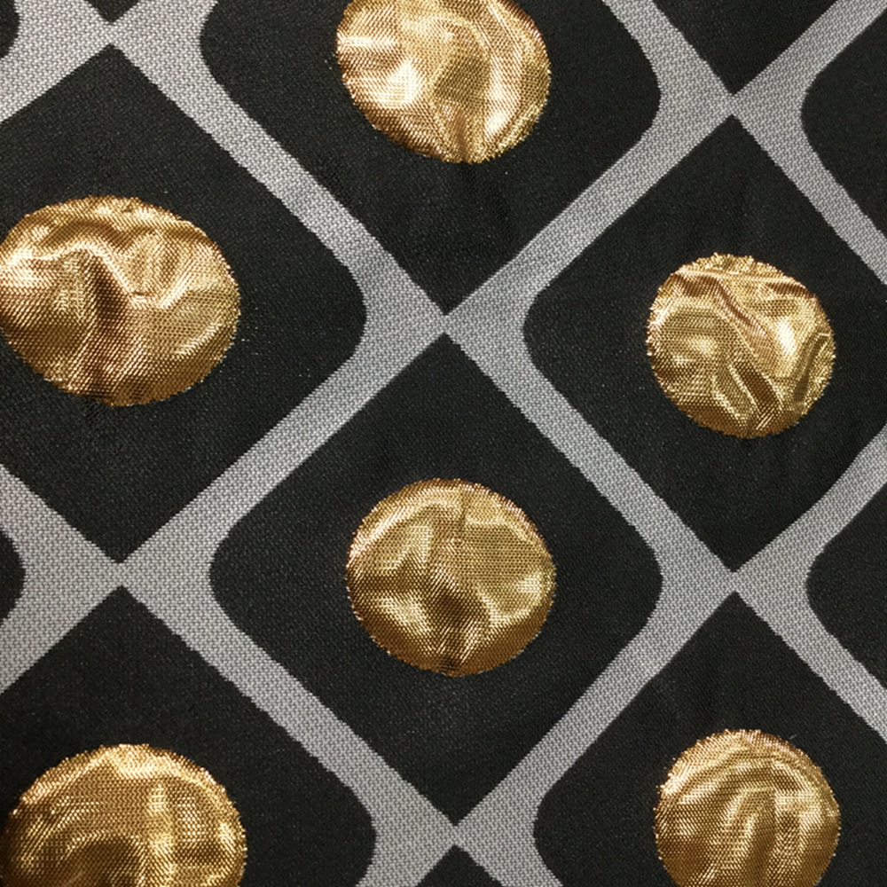 Gold Jacquard Fabric