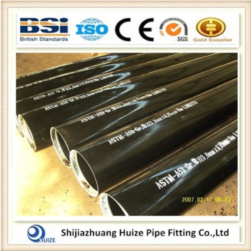 oil and gas black paint carbon welded steel pipe
