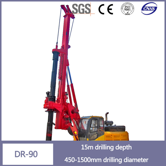 15 meter drilling rig/pile driver machine