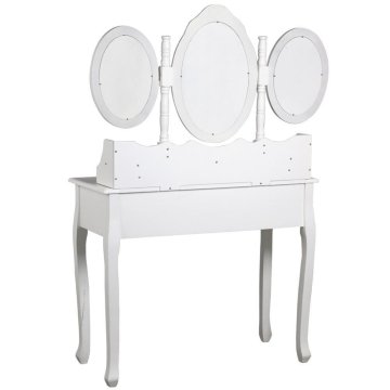 modern Large-capacity cheap white dressing table stool furniture