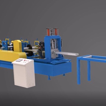 High capacity C purline roll forming machine