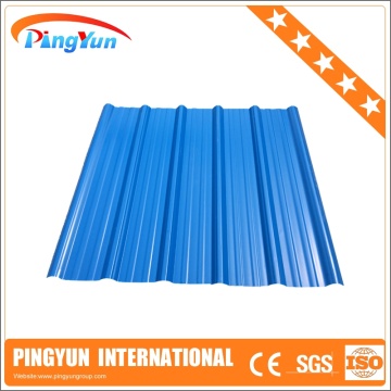 ASA UPVC Spanish corrugated plastic roofing sheets