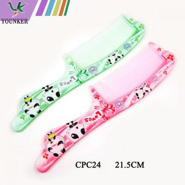 Plastic cute hair comb for kids