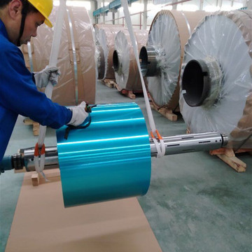 Blue Aluminum Hydrophilic Coated Roll for Air Conditioner