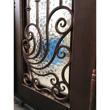 Wholesale Affordable Wrought Iron Front Door Top Quality