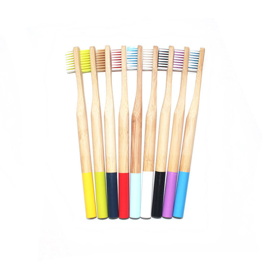 Eco-friendly  Charcoal Infused Bamboo Toothbrush BPA Free