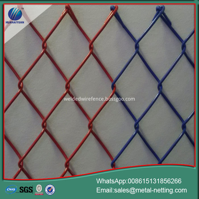 pvc coated chain link fence