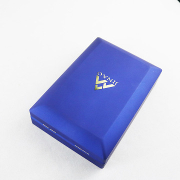 Blue Plastic Jewelry Set Box with LED Light