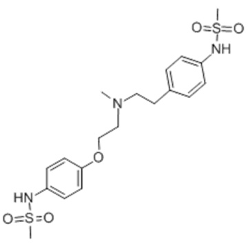 Methanesulfonamide,N-[4-[2-[methyl[2-[4-[(methylsulfonyl)amino]phenoxy]ethyl]amino]ethyl]phenyl]- CAS 115256-11-6