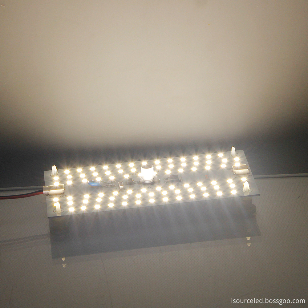 Glowing map of square custom AC smd 2835 9W ceiling module