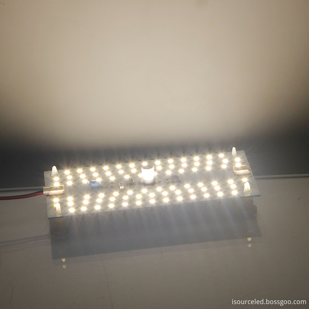 Glowing map of Square custom smd 2835 9W AC COB Module