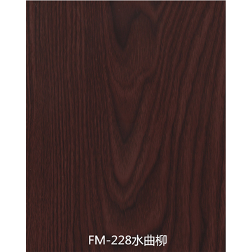 Anti-bacteria wood grain fiber calcium silicate wallboard