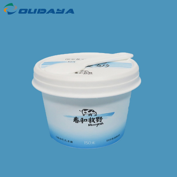 Food grade PP plastic pudding yogurt cup
