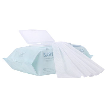 Organic Bamboo Flushable Wet Tissue Paper Biodegradable Hand and Face Clean Baby Water Wet Wipes