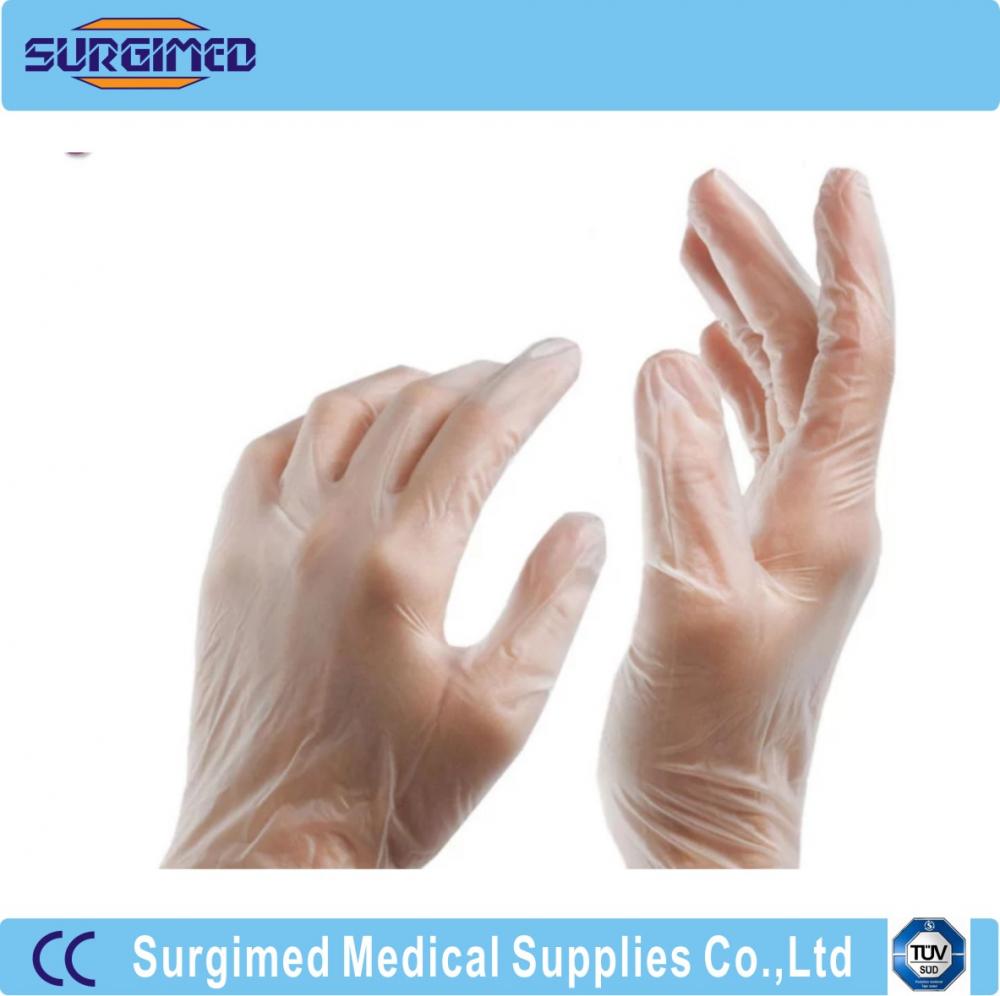 Medical Examination Vinyl Glove Disposable Single Use