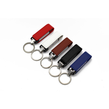 Keychain Leather usb flash drive