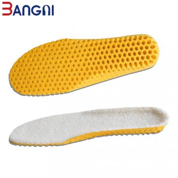 Keep Warm Heated Cashmere Thermal Insoles shoe pad
