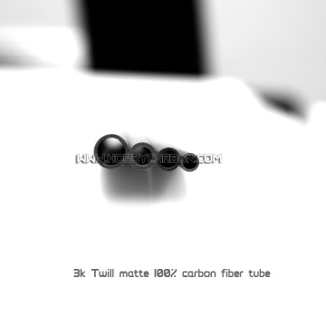 Big 3K Carbon Fiber Tubes with Tube Cap