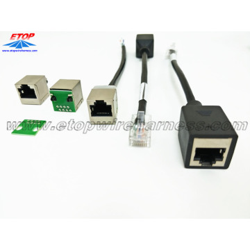 shielded RJ45 8P8C adapter modular cable