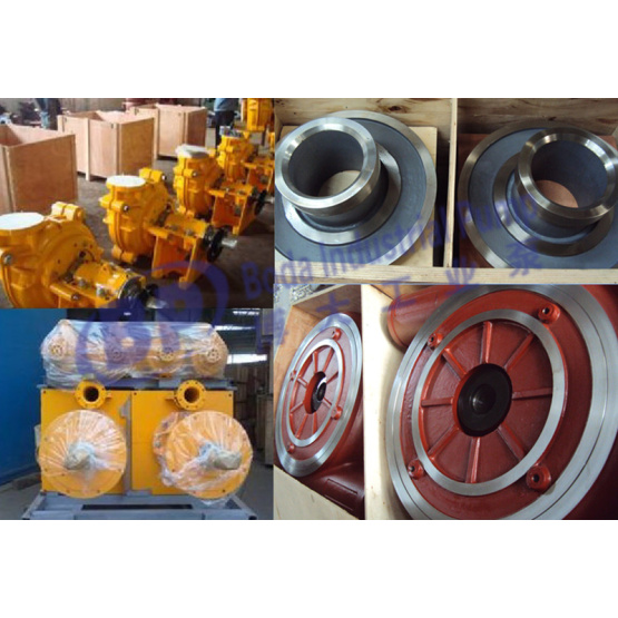 High Quality Rubber Impeller Slurry Pumps