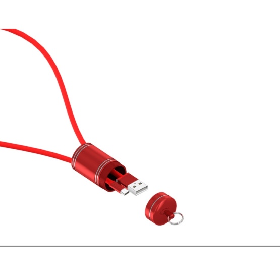 Mobile lanyard usb cable